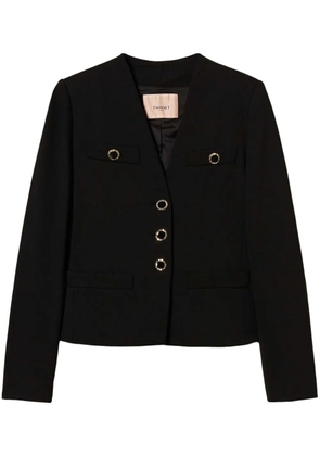 TWINSET jewel buttons blazer - Black