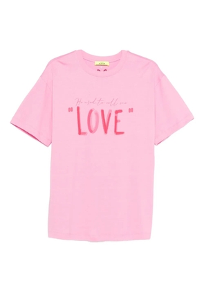 TWINSET graphic-print T-shirt - Pink