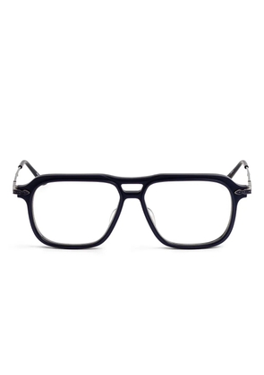 Matsuda square-frame glasses - Blue