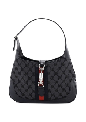 Balenciaga Pre-Owned x Gucci The Hacker Project Jackie 1961 Hobo BB Canvas Small crossbody bag - Black