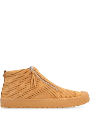 Volta zip-up sneakers - Brown
