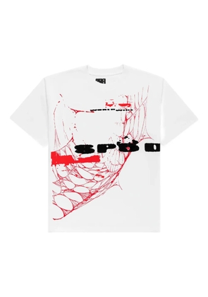 SP5DER Spinner short-sleeve T-shirt - White