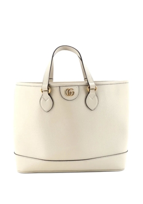 Gucci Pre-Owned Ophidia Top Handle Shopping Leather Small tote bag - Neutrals