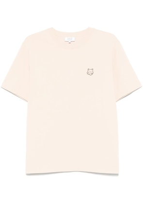 Maison Kitsuné Bold Fox Head-patch T-shirt - Neutrals