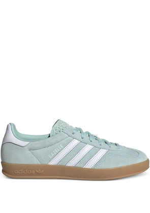 adidas Gazelle three-stripe suede sneakers - Green