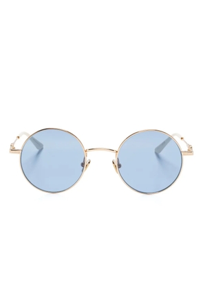 VALENTINO GARAVANI EYEWEAR round-frame sunglasses - Gold