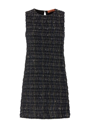 Missoni embellished tweed mini dress - Black