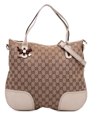 Gucci Pre-Owned 2016-2025 GG Canvas Princy satchel - Brown