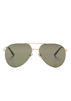 VALENTINO GARAVANI EYEWEAR Vlogo Signature sunglasses - Gold