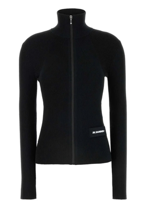 Jil Sander knitted cardigan - Black