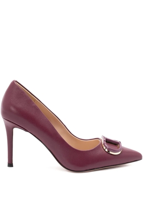 TWINSET pointed-toe Oval-T pumps - Pink