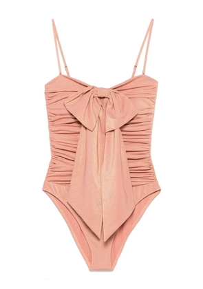 ZIMMERMANN bow-detailing swimsuit - Neutrals