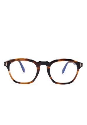 TOM FORD Eyewear square-frame glasses - Brown