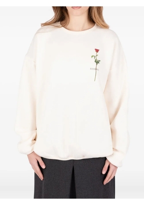 Société Anonyme rose-graphic sweatshirt - Neutrals
