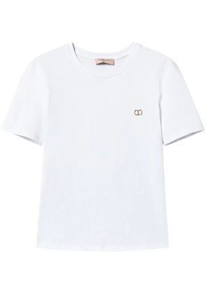 TWINSET Oval T-plaque T-shirt - White