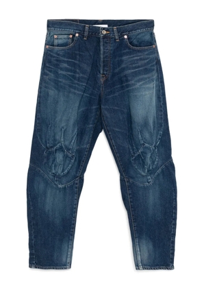 Doublet draped detailing jeans - Blue