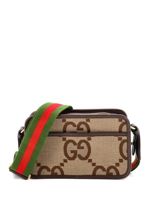 Gucci Pre-Owned Camera Bag Jumbo GG Canvas Mini crossbody bag - Brown