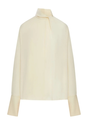 TOM FORD high-neck blouse - Neutrals