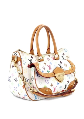 Louis Vuitton Pre-Owned Rita Handbag Monogram Multicolor satchel - White
