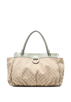 Gucci Pre-Owned 2016-2025 GG Canvas Abbey D Ring tote bag - Brown