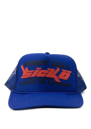 Sicko trucker mesh-back cap - Blue