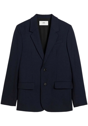 AMI Paris wool blazer - Blue