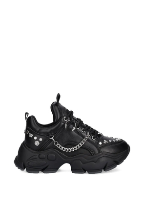 Buffalo Binary Punk chain studded sneakers - Black