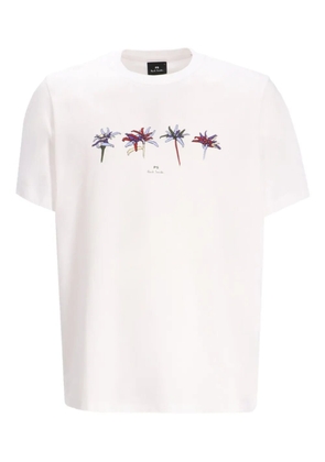 Paul Smith Edelweiss-print T-shirt - White