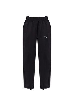 VETEMENTS logo-print track pants - Black