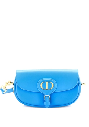Christian Dior Pre-Owned Bobby Flap Bag Leather East West crossbody bag - Blue