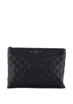 Louis Vuitton Pre-Owned Daily Monogram Empreinte Leather pouch - Black