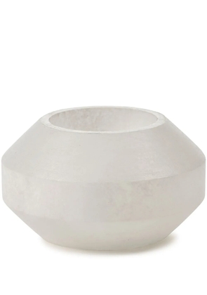 Serax small Alabaster candle holder - White