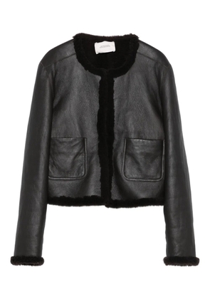 Dorothee Schumacher reversible shearling leather jacket - Brown