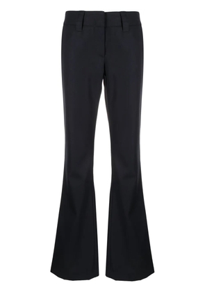 Palm Angels low-rise flared trousers - Blue