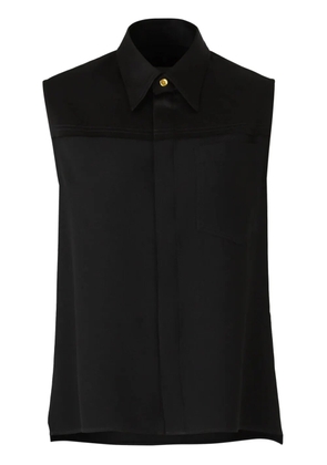 AMI Paris sleeveless shirt - Black