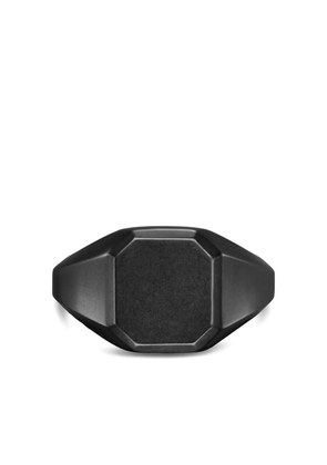David Yurman Streamline® signet ring - Black