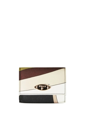 PUCCI Iride-print coin purse - Neutrals