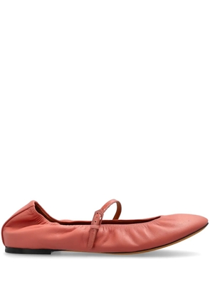 Lanvin leather ballerina shoes - Pink