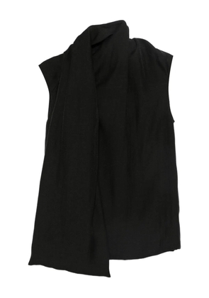 TOTEME attached-scarf blouse - Black