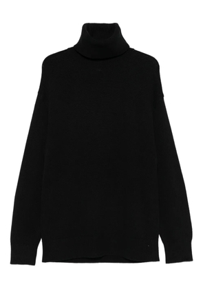 TOTEME roll-neck sweater - Black