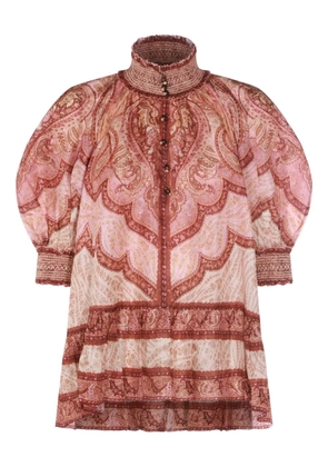 ZIMMERMANN Wanderlust paisley blouse - Red
