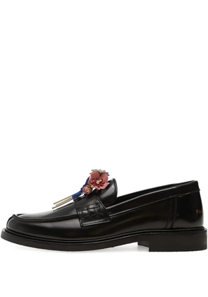Filling Pieces Bouquet loafers - Black