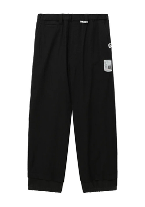 Maison MIHARA YASUHIRO wool wide-leg trousers - Black