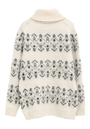 Moncler patterned sweater - Neutrals