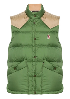 Moncler Grenoble Veny down gilet - Green