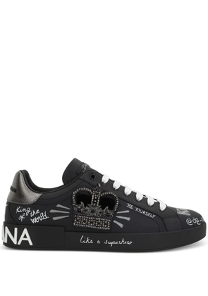 Dolce & Gabbana Portofino sneakers - Black