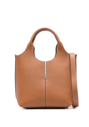 Tod's mini leather tote bag - Brown