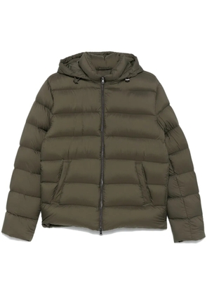 Herno detachable-hood jacket - Green