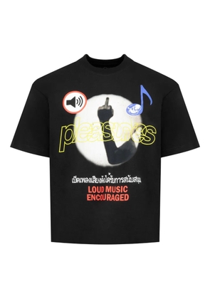 Pleasures loud music T-shirt - Black