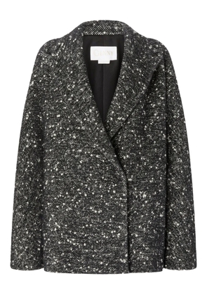 Genny bouclé jacket - Black